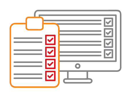 manufacturing checklist icon