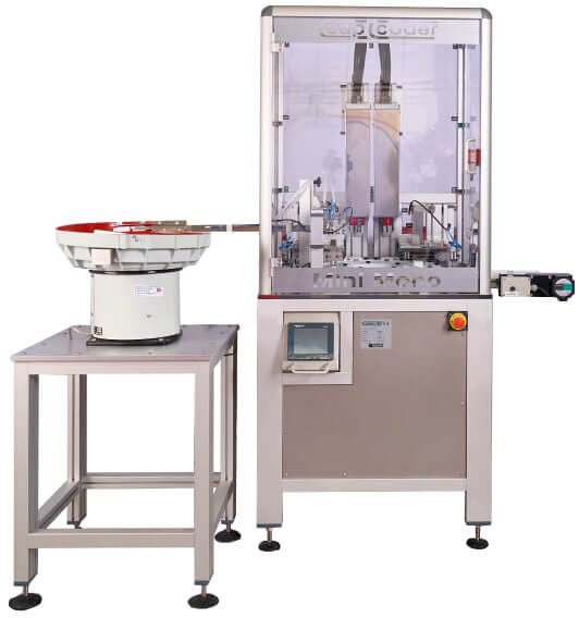 Cap Coder Mini-Mono, fully automatic, fully-featured, scaled down Servo driven Monobloc.