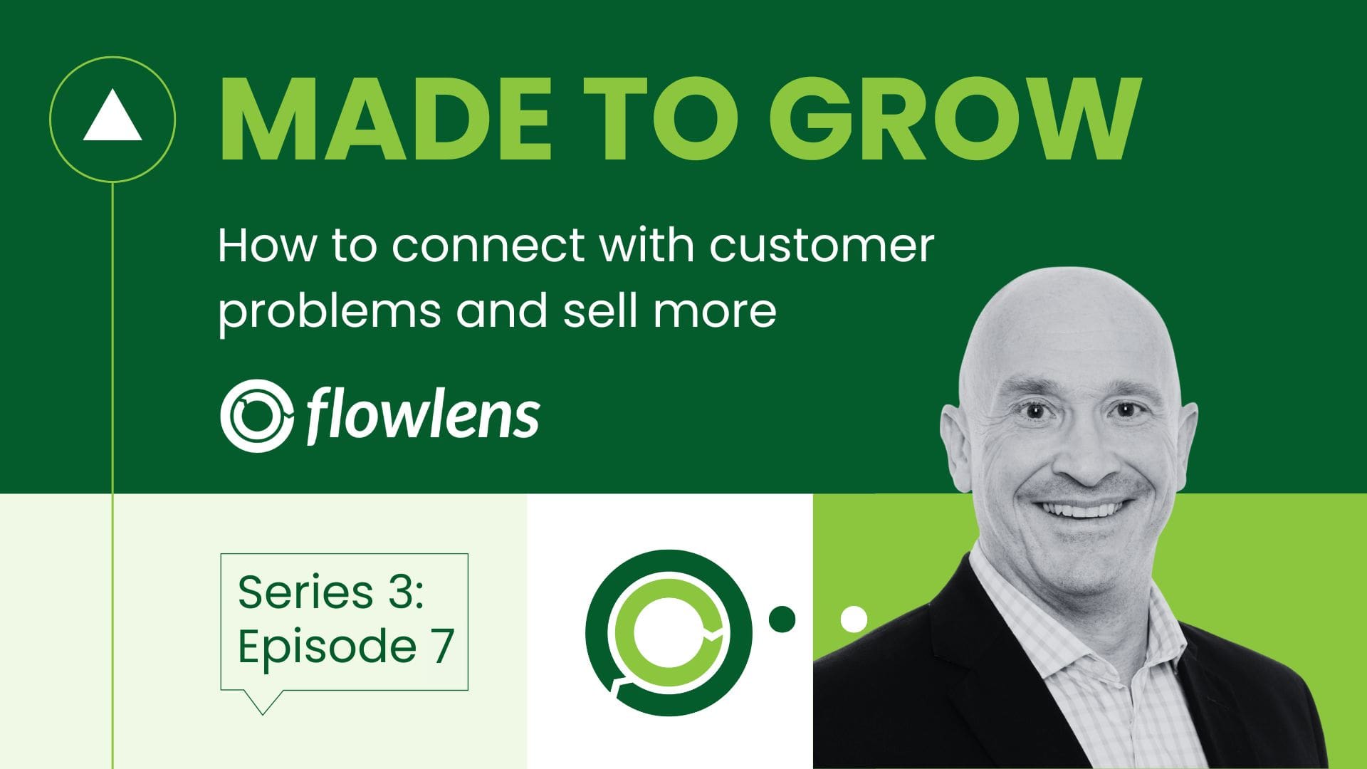 Made To Grow S03 E07: How to connect with customer problems and sell more.