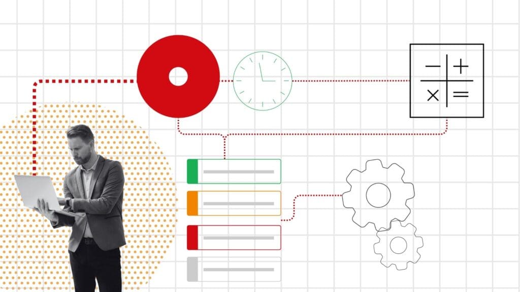 graphic to illustrate crp production planning software for small businesses
